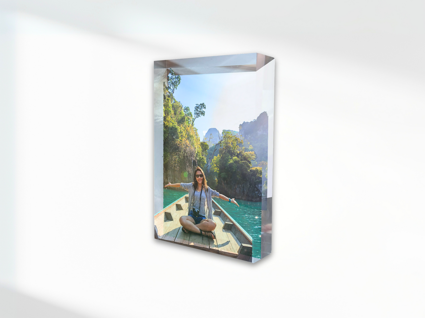Acrylblok met Lenticulaire 3D foto | 10x15cm