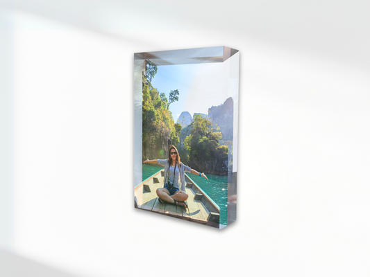 Acrylblok met Lenticulaire 3D foto | 10x15cm