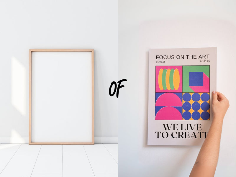 Fotoprints met of zonder lijst? De voor- en nadelen uitgelegd