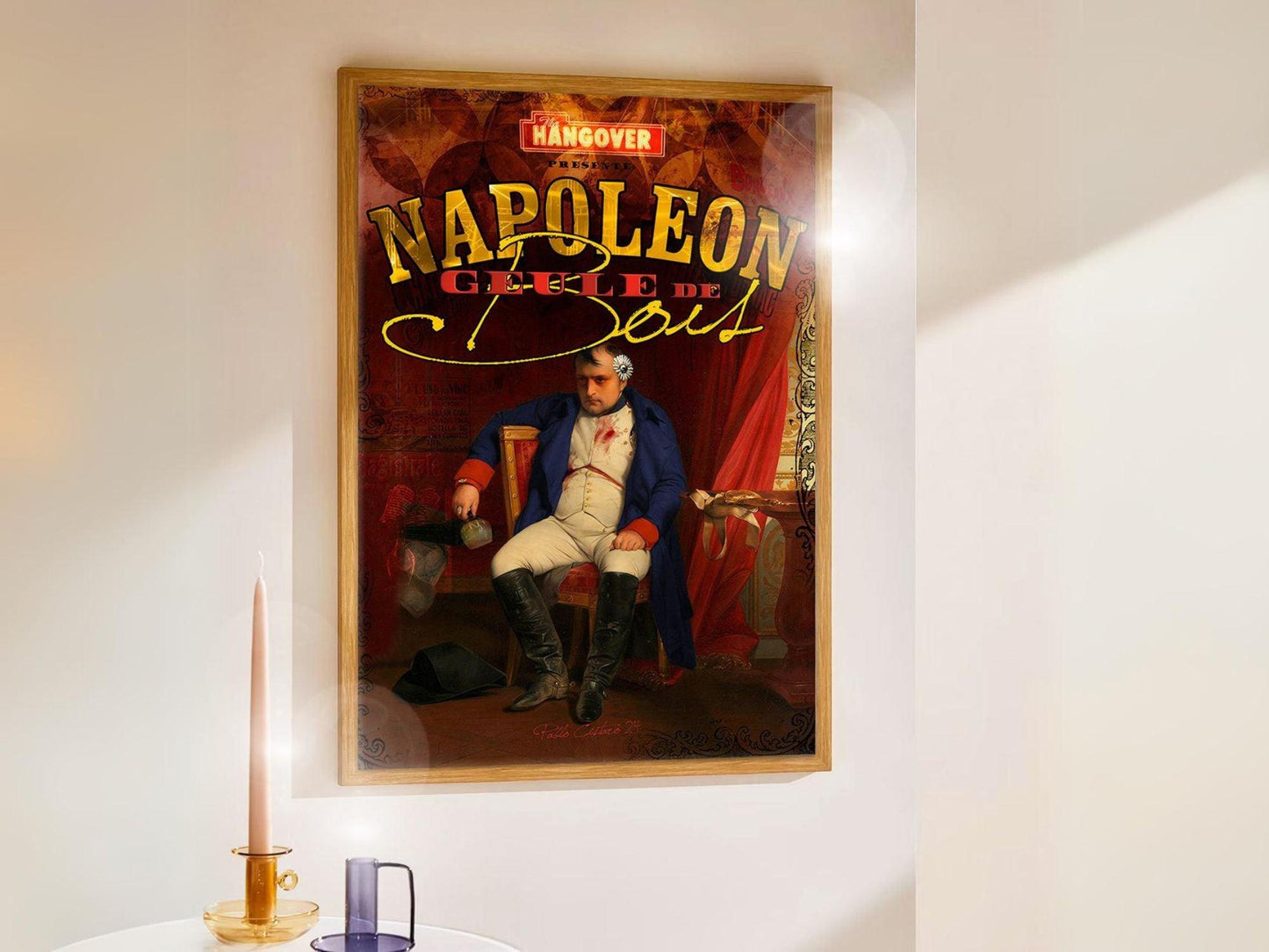 Napoleón Bonaparty | LenticulArt van PolArtworks | A4 & A3